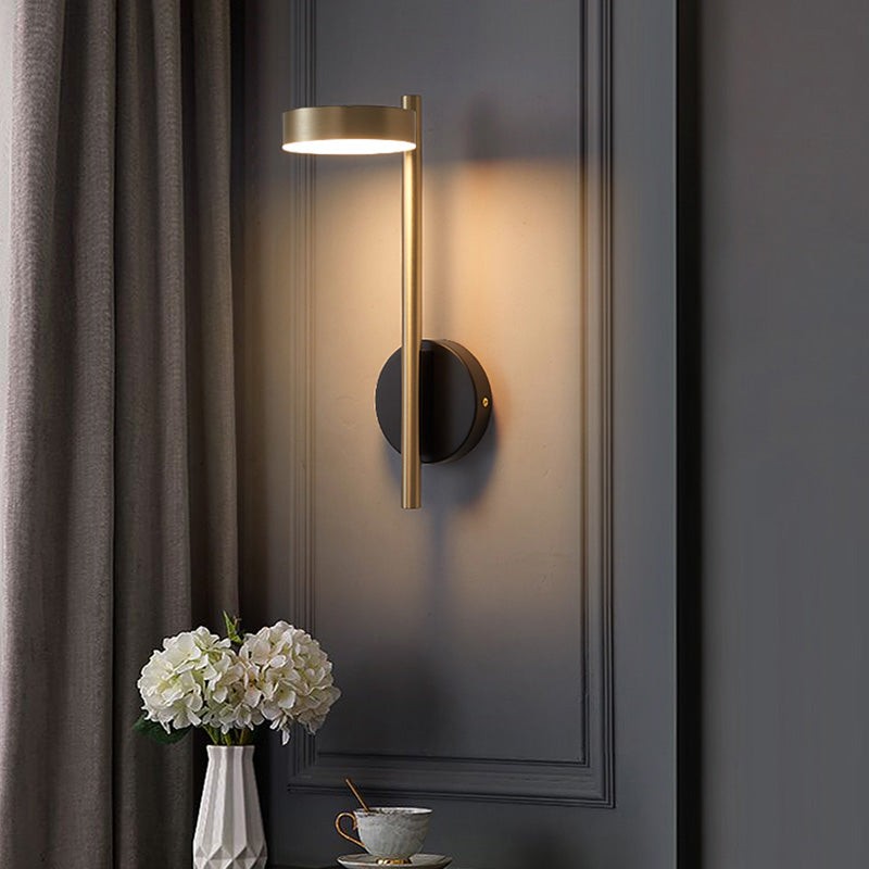 Italian Simple Round Metal Wall Lamp M72