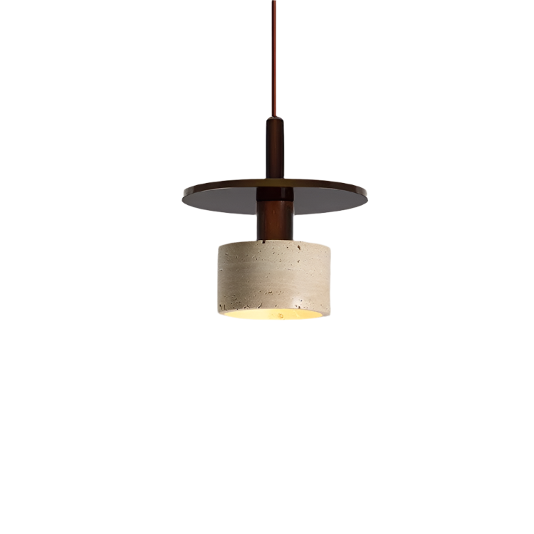 Travertine Vintage Retro Style Pendant Light D924