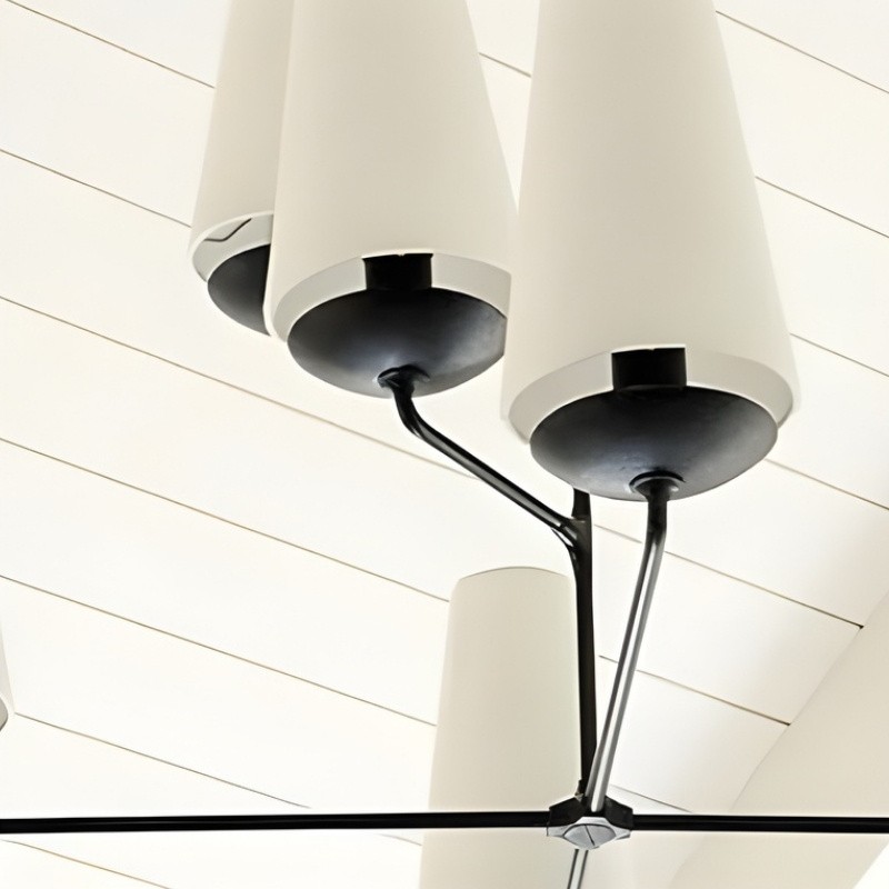 VertiFount Architectural Vertical Chandelier with Multi Light Structure for Open Interiors T566