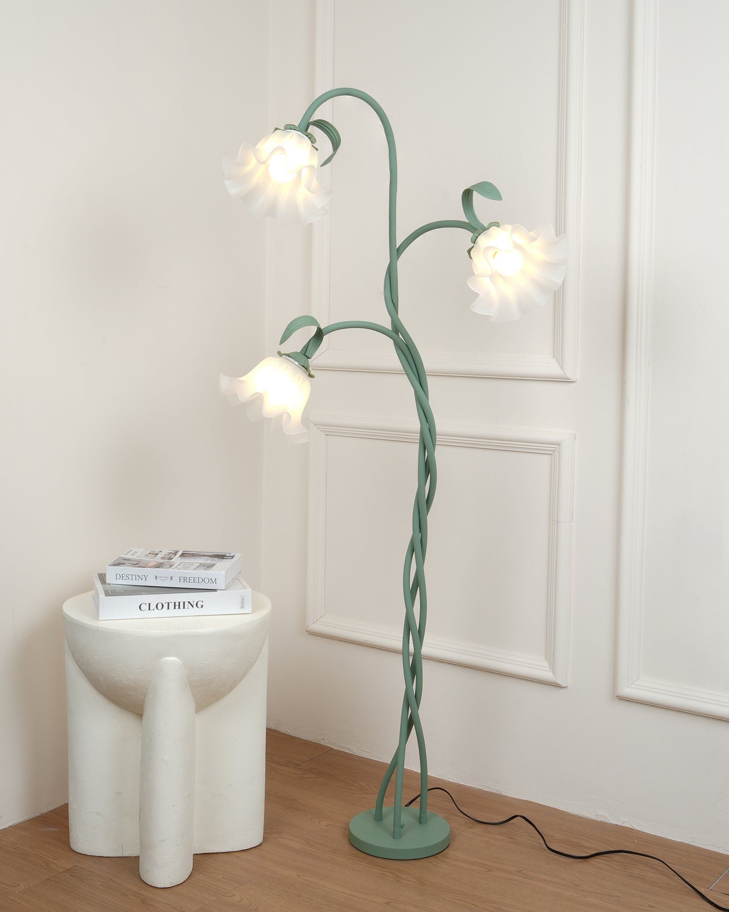 Creative Multi-Head Winding Flower Shape Floor Lamp M175