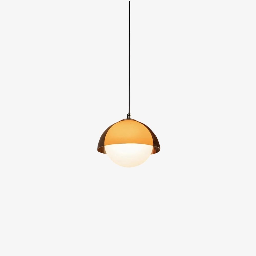 Afterglow Vintage Pendant - Hand-Blown Glass Shade Retro Pendant Lamp for Dining Room T556