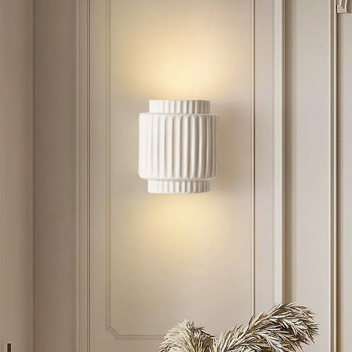 Creative Cylinder Resin Bedroom Wall Lamp S141
