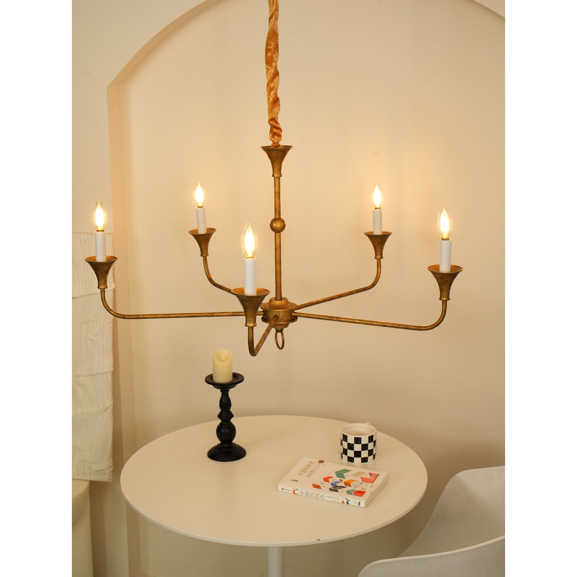 Mid Century Vintage Chandelier M126