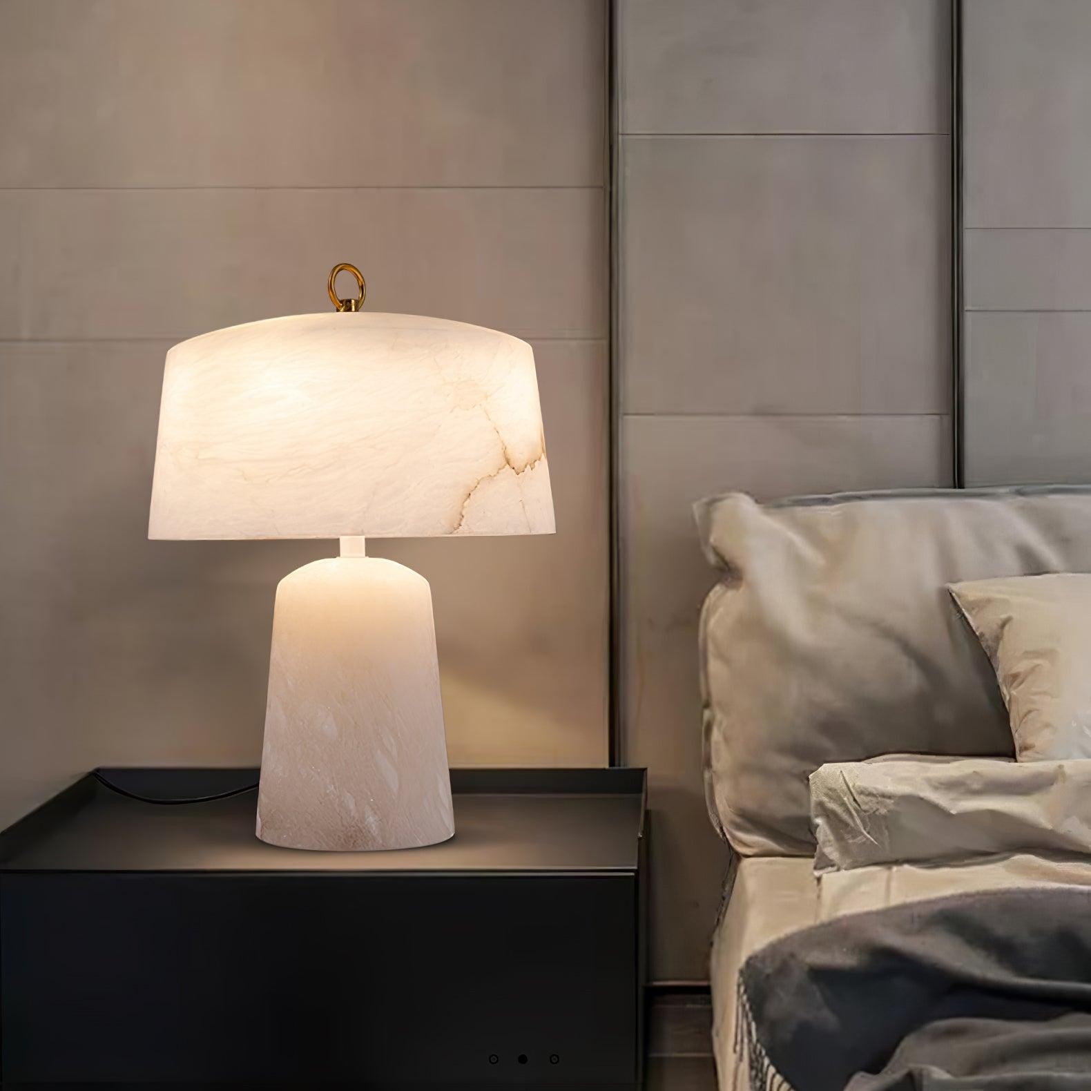 Light Luxury Style Marble Stone Table Lamp M583