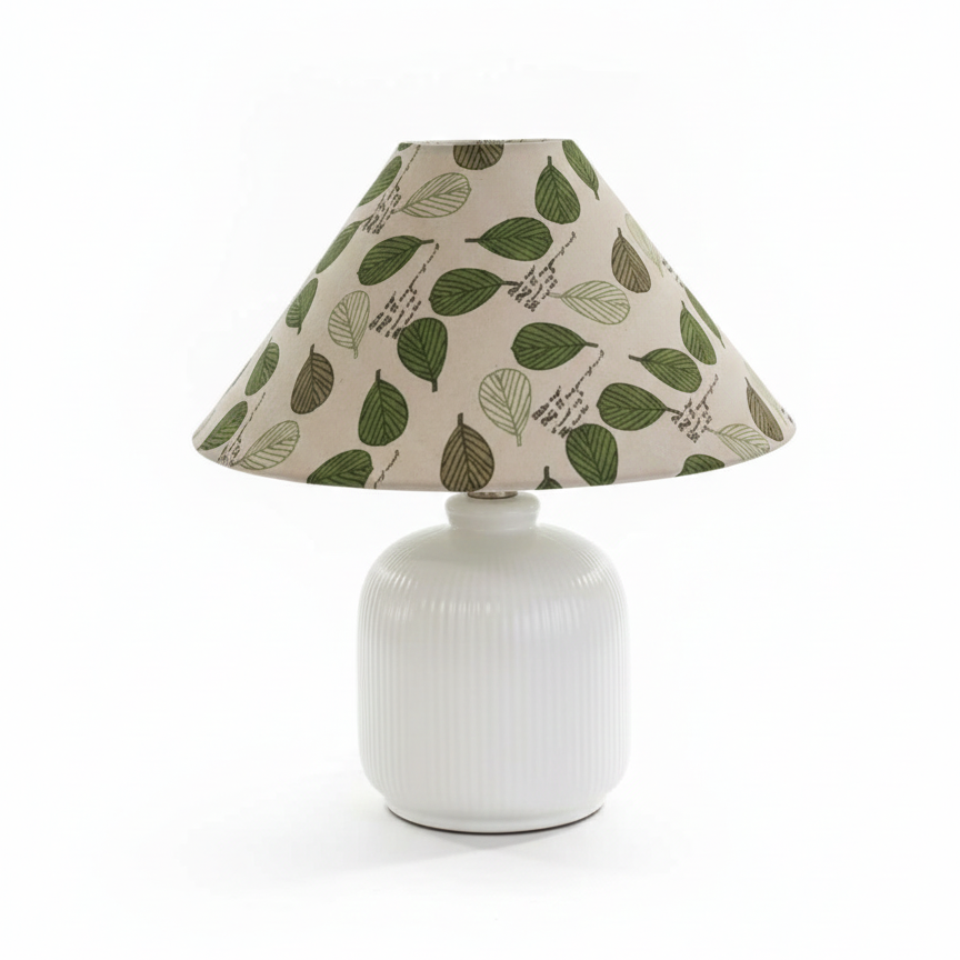 Evergreen Floral Table Lamp D327