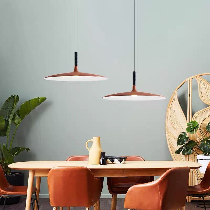 Scandinavian Large Cone LED Pendant Light S08