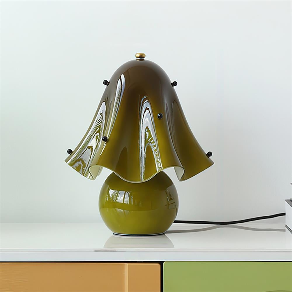 Bellina Decorative Table Lamp - Sculptural Bell Flower Shape T281
