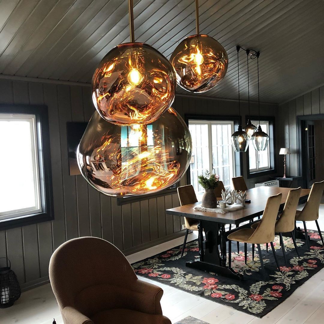 Dynamic Surface Glass Pendant Light S10