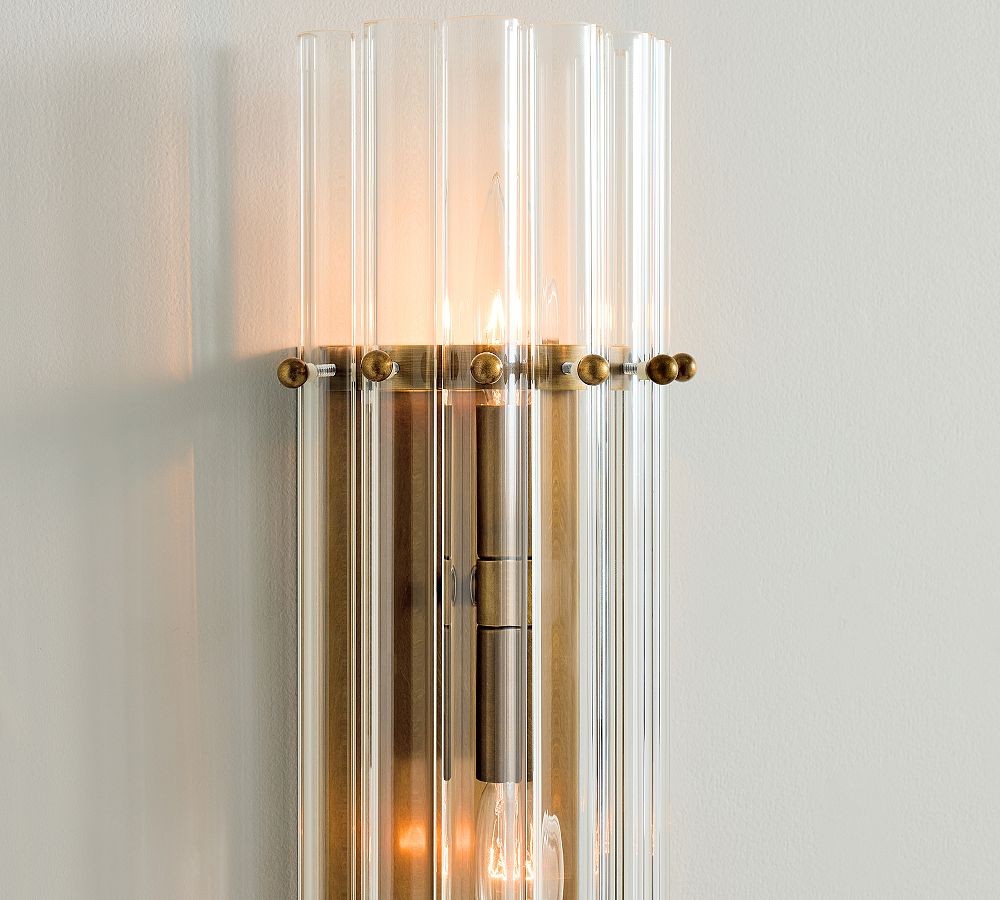 Lumora Crystal Wall Sconce – Elegant Lighting for Hallway & Bedroom T140