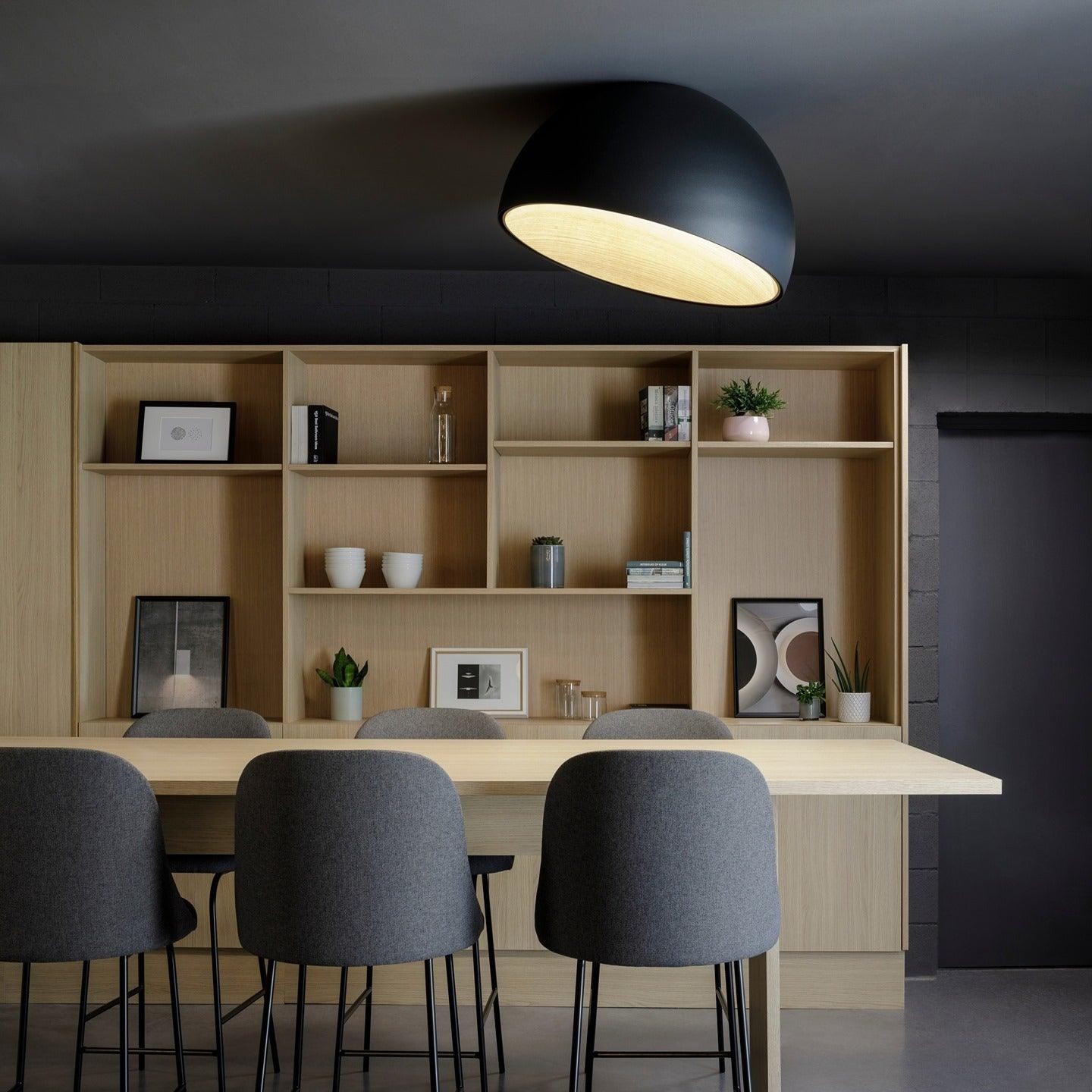 Simple Modern Nordic LED Eggshell Ceiling Lamp M385
