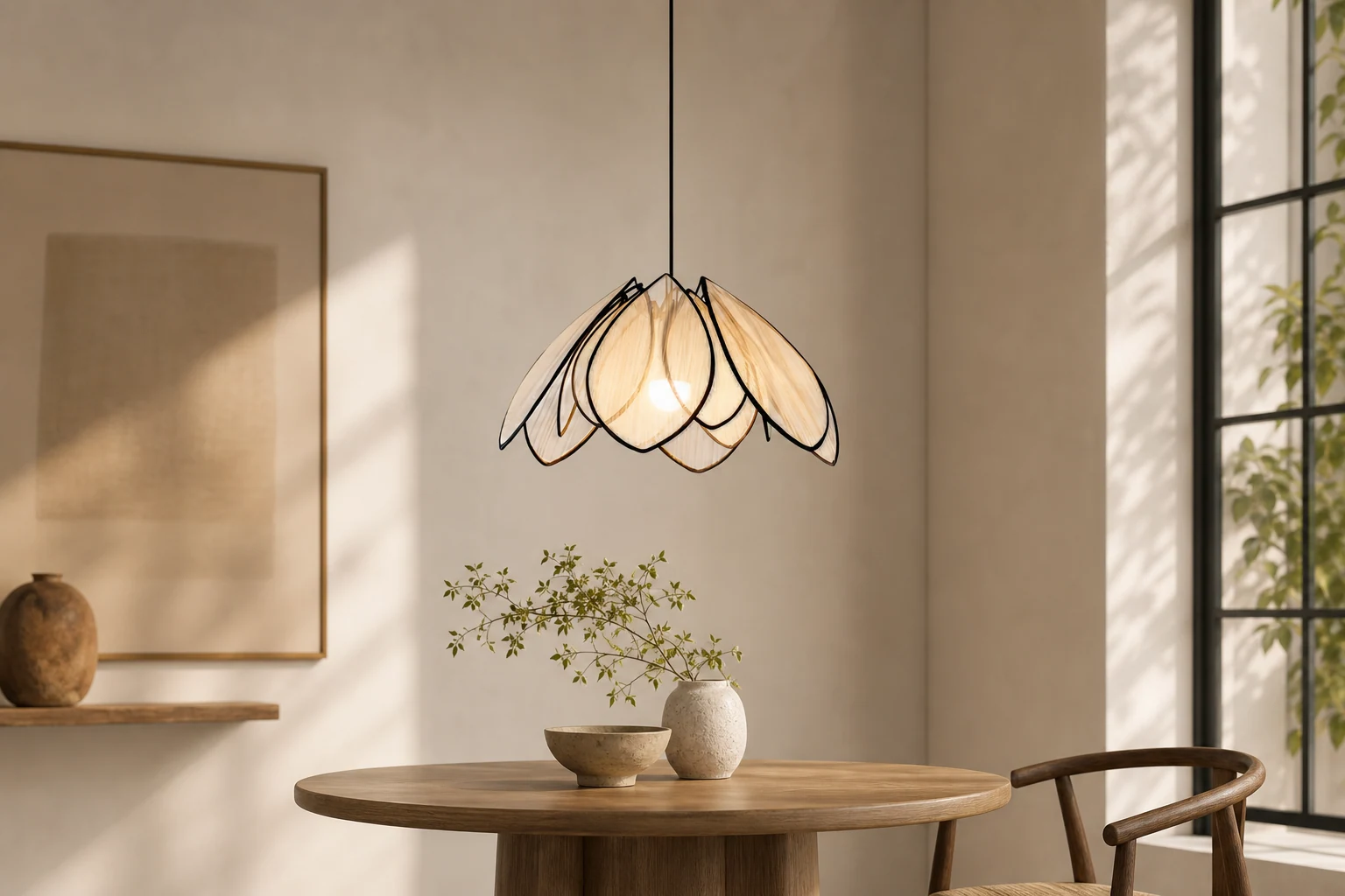 Lampa wisząca Petaline Veil D331 scena lifestylowa