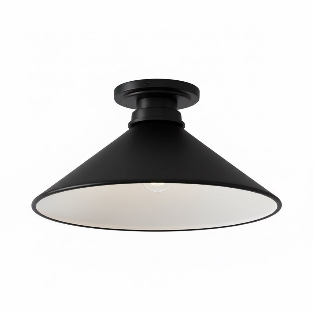 Aurenza Timeless Flush Mount Light - Farmhouse Design with Simple Elegant Charm T286