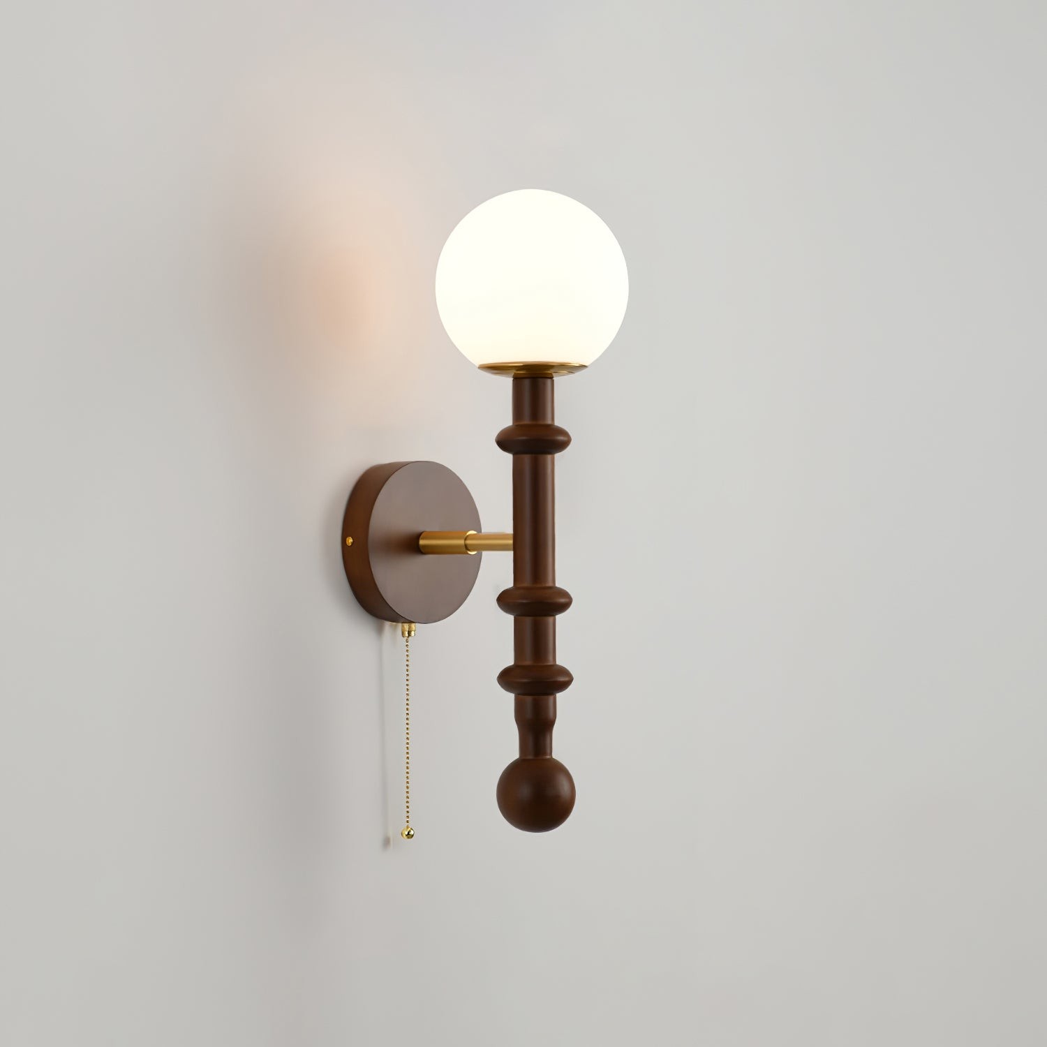 Retro Solid Wood Series Wall Lamp M523