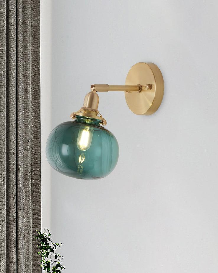 Simple Hallway Entrance Pumpkin Pattern Wall Lamp M210