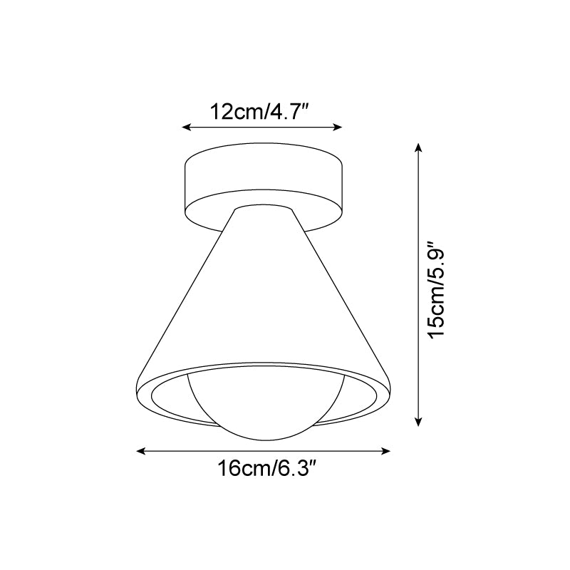 Kayla Ceiling Light D19