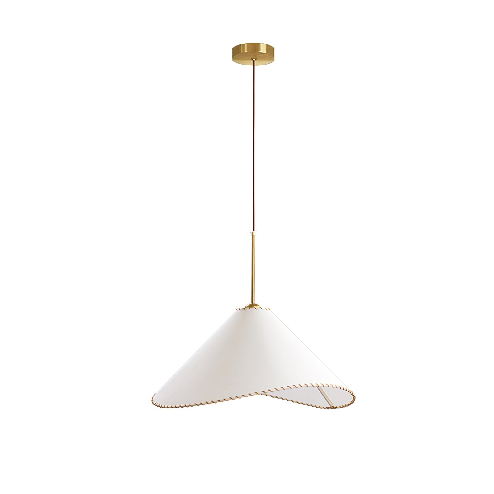 Twisted Shade Fabric Pendant Lamp M504