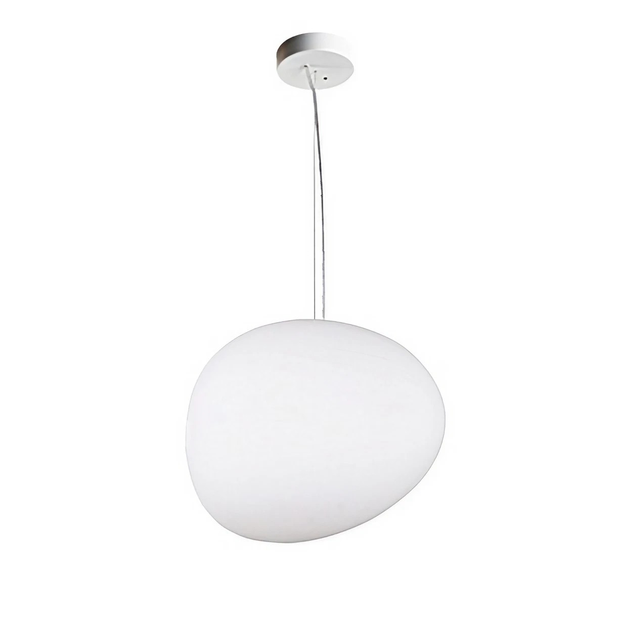 Stone Shape Opal Glass Pendant Light S05