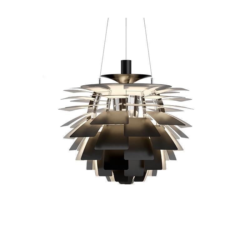 Modern Sculptural Layered Pendant Light