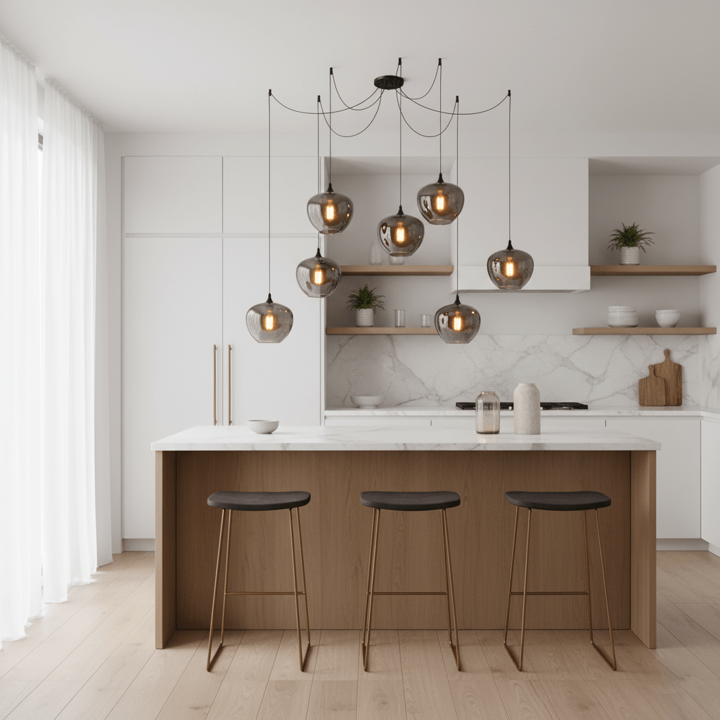 Bottle Pendant Light D363