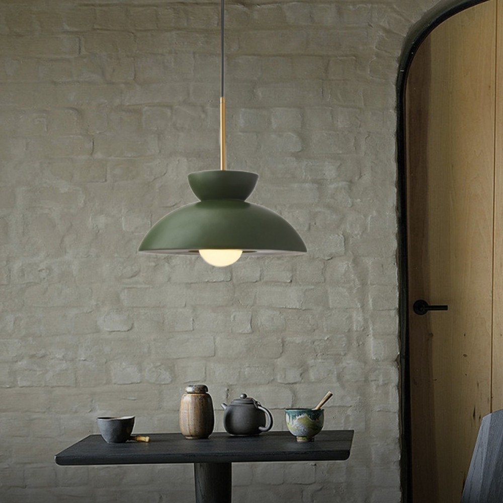 Wabi-Sabi Style Resin Pendant Light S120