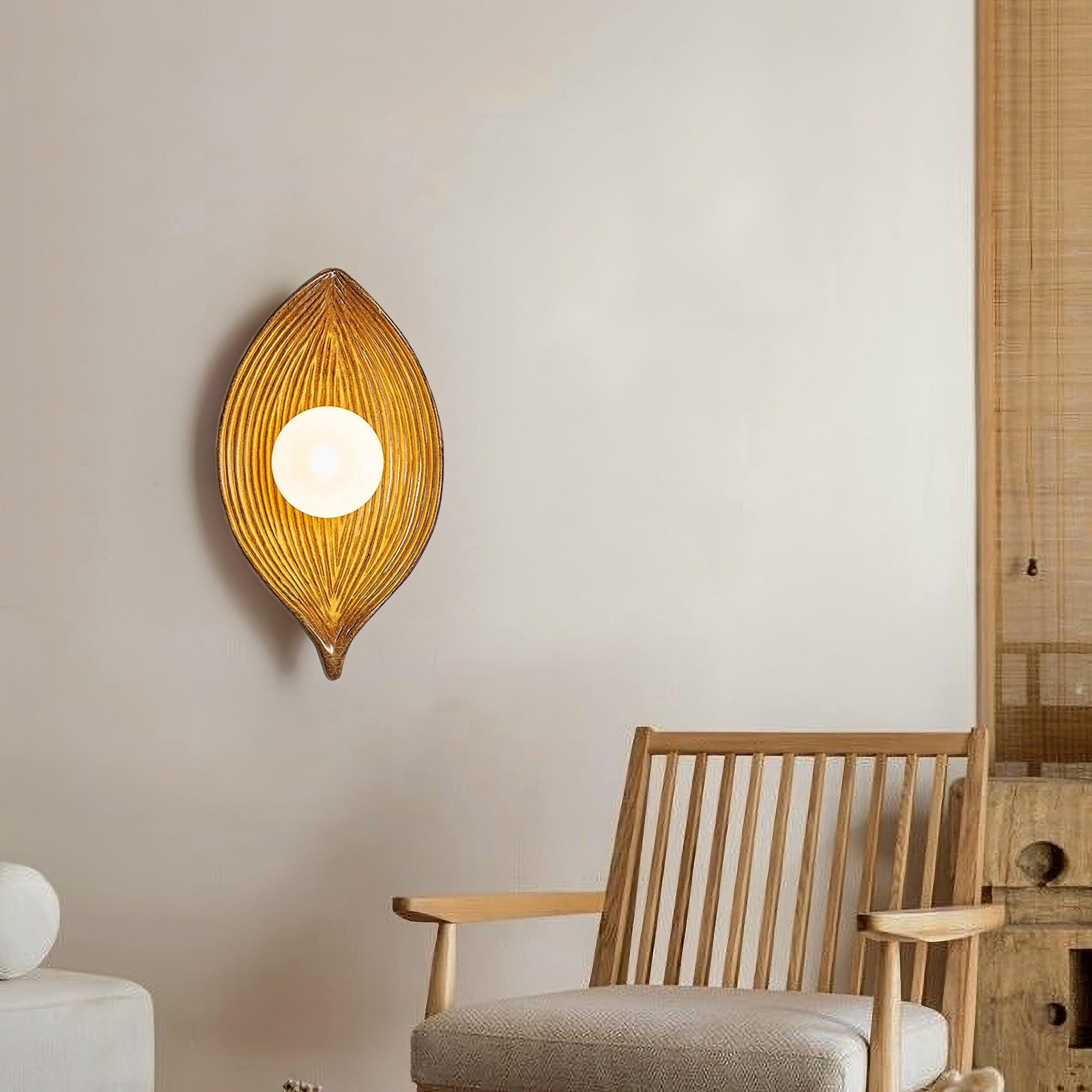 Leaf Canoe Wall Sconce M545