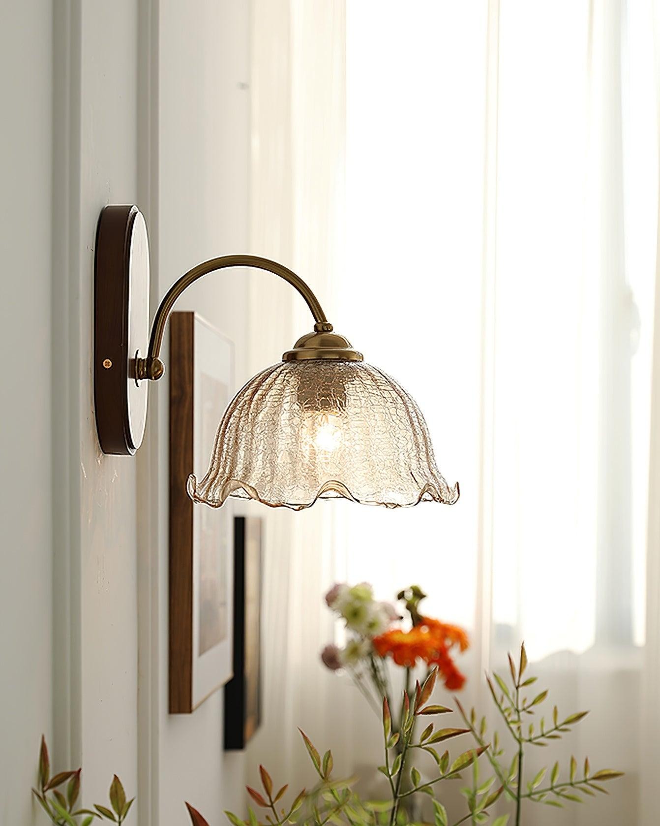 Vintage Flower Wall Lamp M309