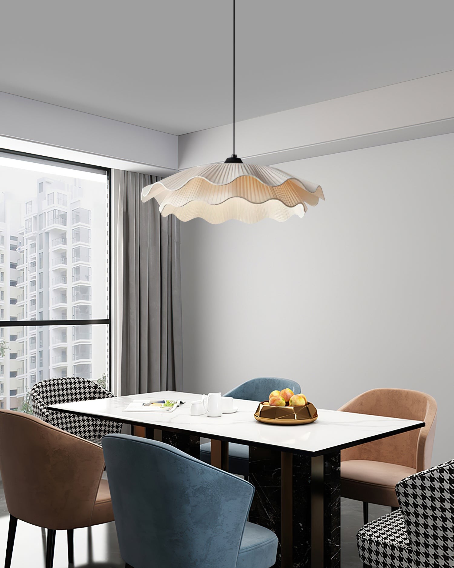 French Style White Pendant Light M181