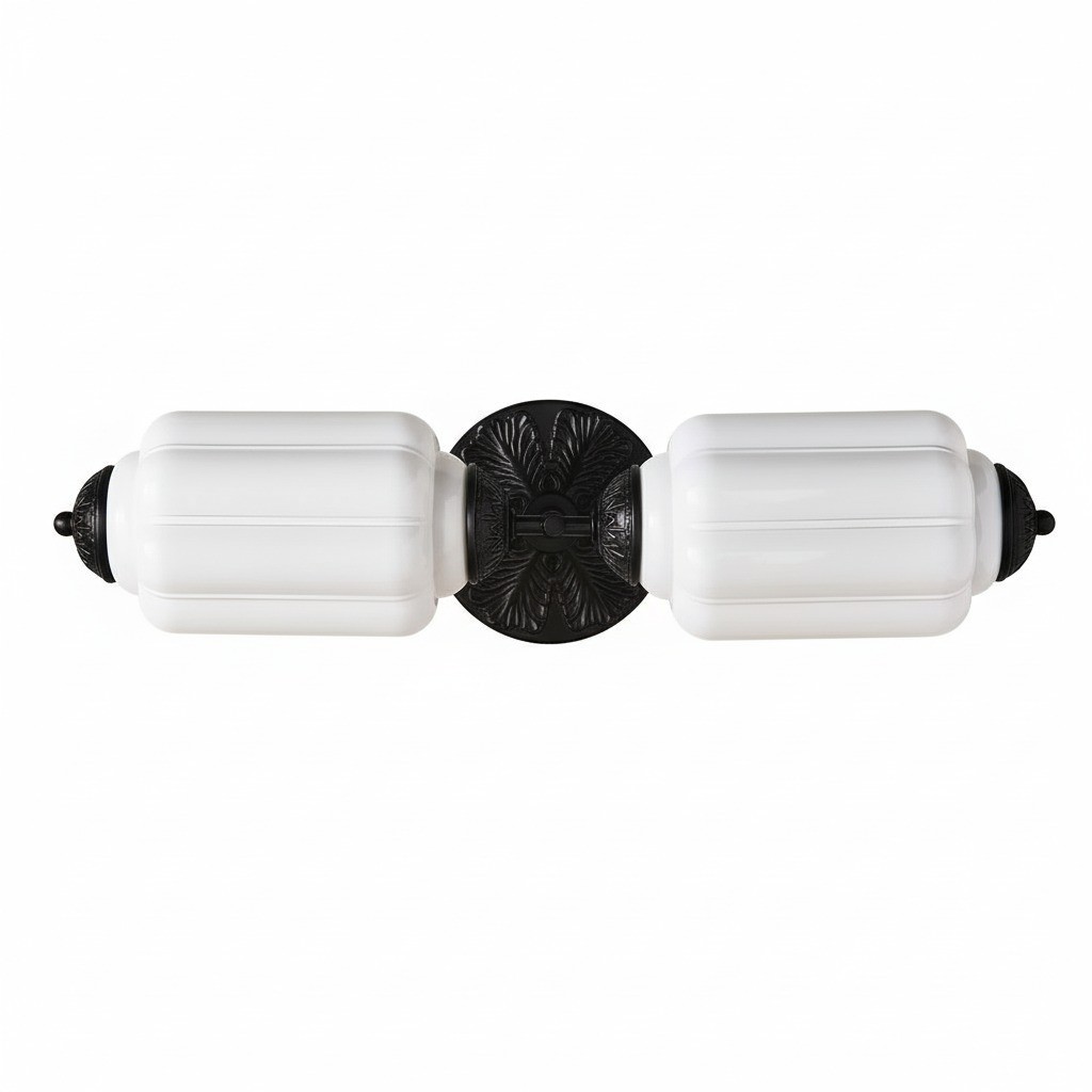 Eloise Pumkin Glass Vanity Sconce G51