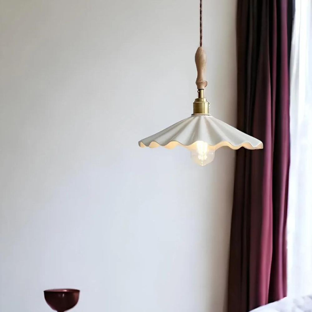 The Ceramic Flute Pendant Lamp D874