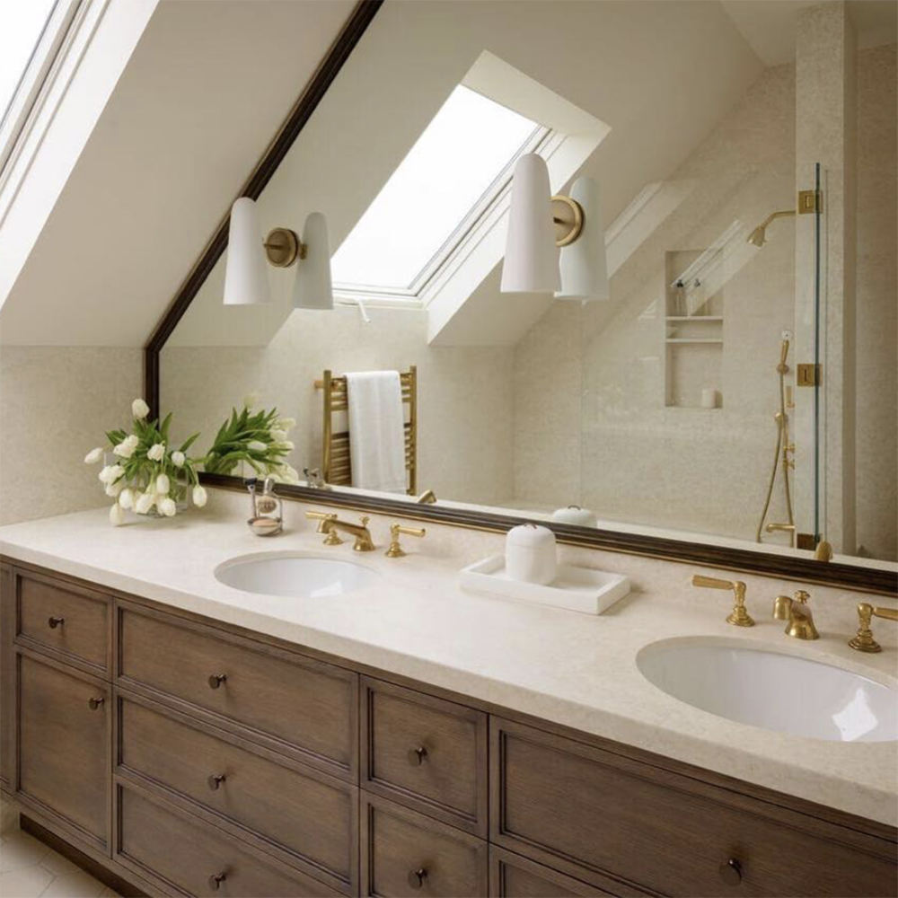 Nordic Simple Light Luxury Brass Wall Lamp M131