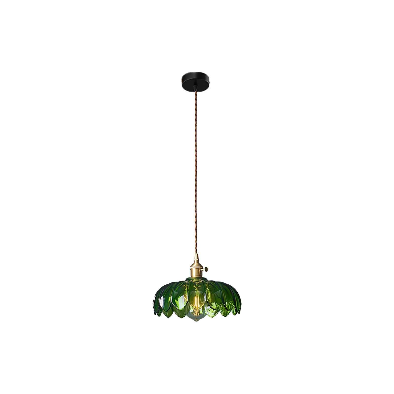 Retro Petal Green Pendant Lamp M58