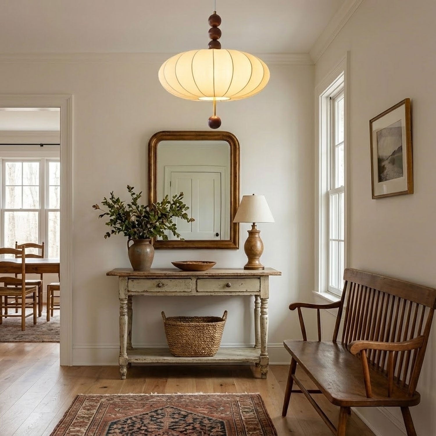 Adelaide Fabric Pendant Light D350