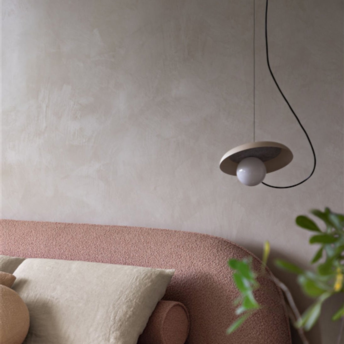 Acoustic Disc Pendant Lamp D448