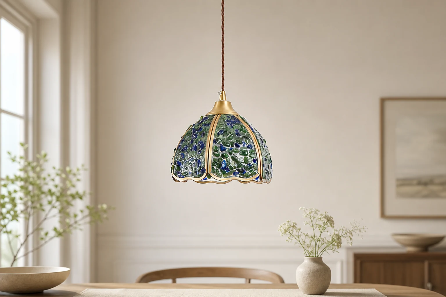 Lampa wisząca Beryl D108, scena produktu w kontekście
