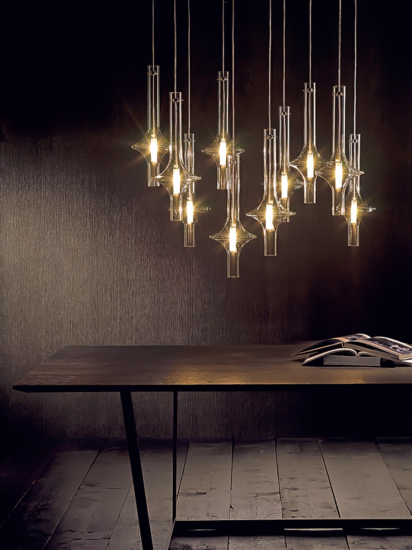 Modern Creative Glass Tube Pendant Lamp M101