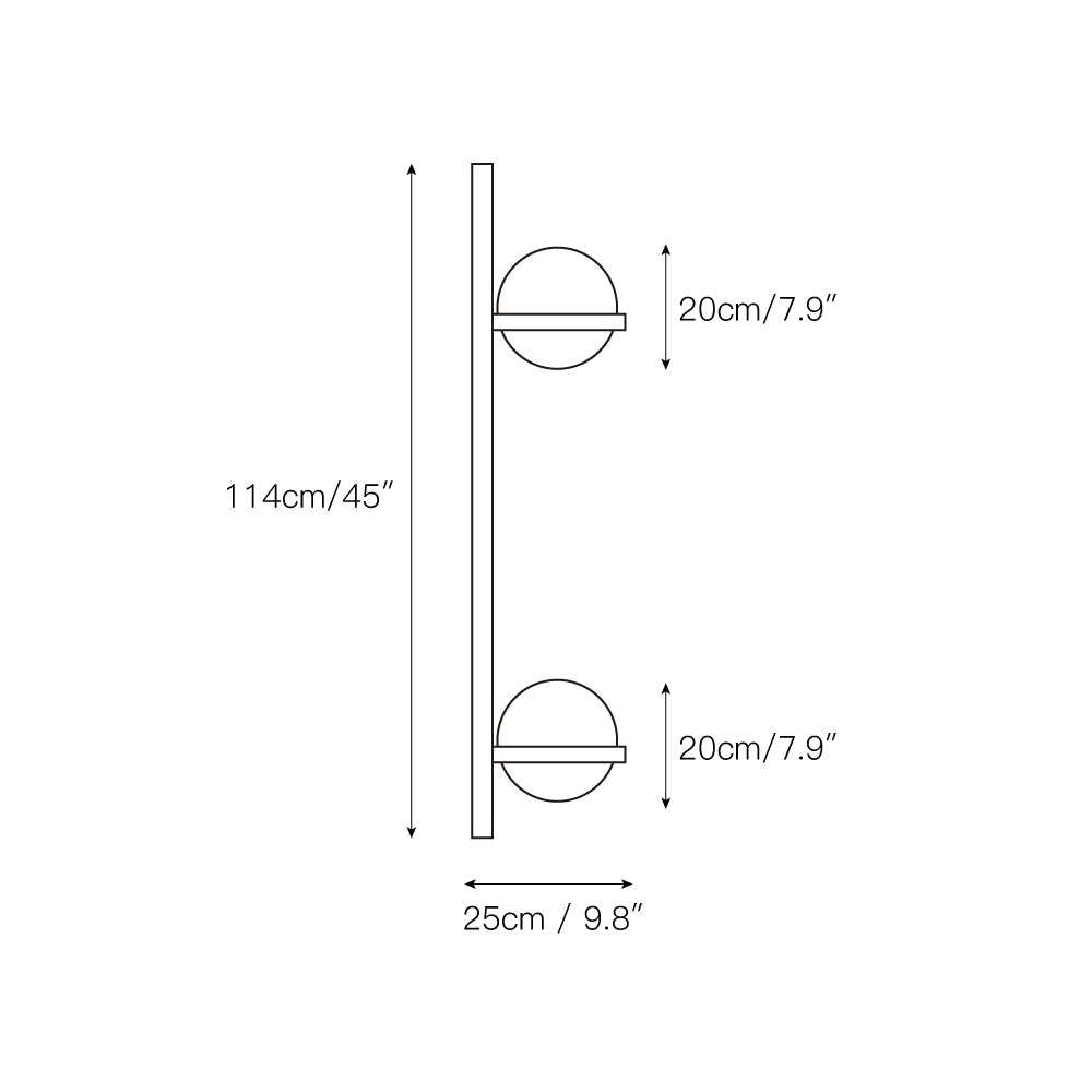 Palma Wall Lamp D509