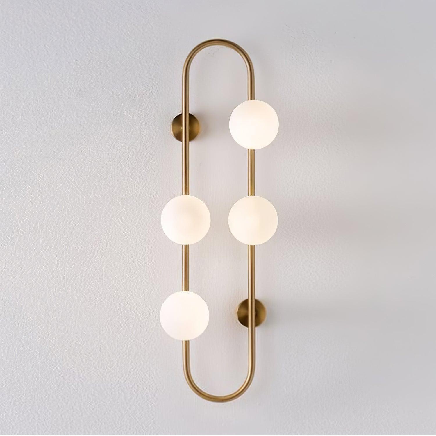 Nordic Modern Geometric Glass Globe Wall Lamp M489