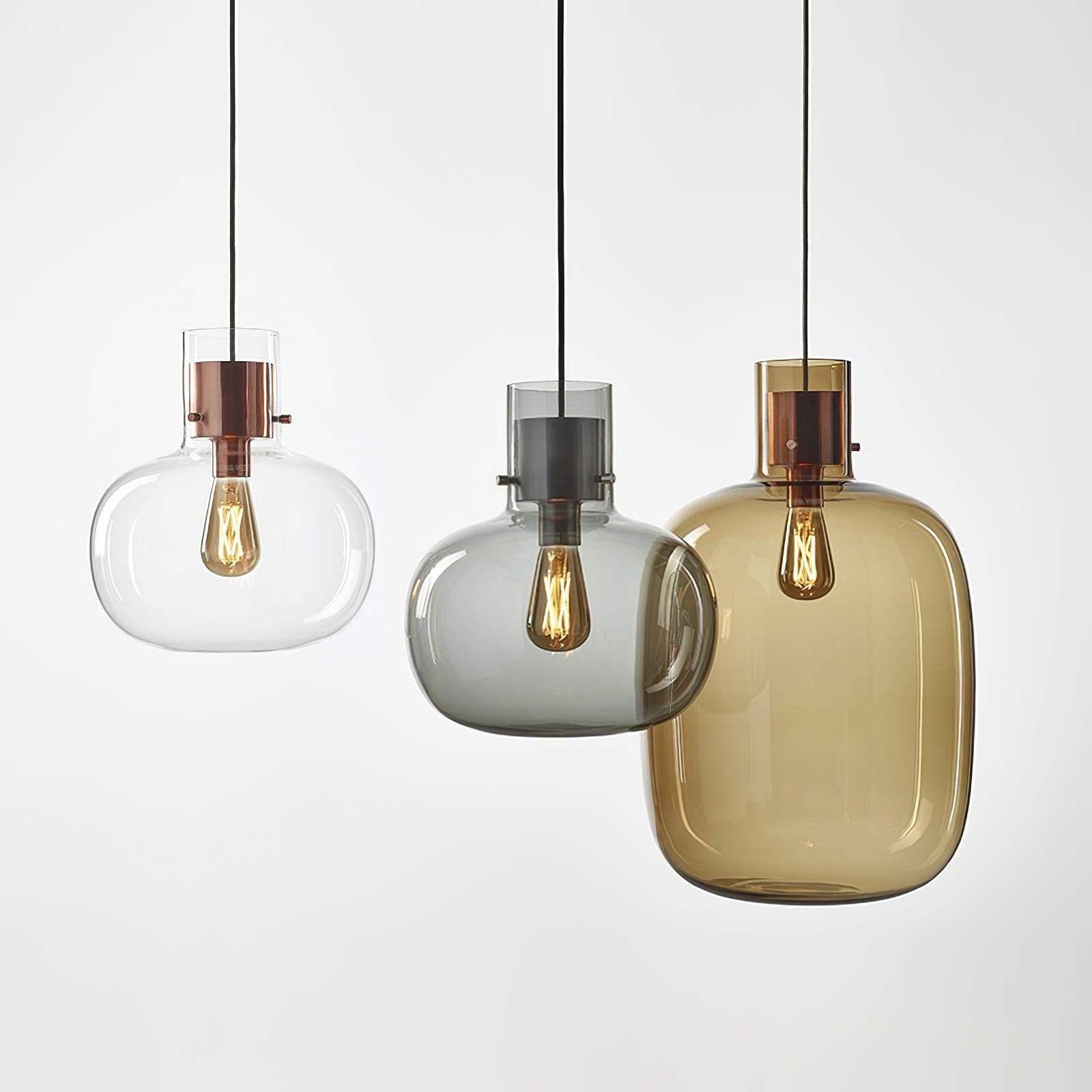 Nordic Minimalist Luxury Personality Glass Pendant Light M487