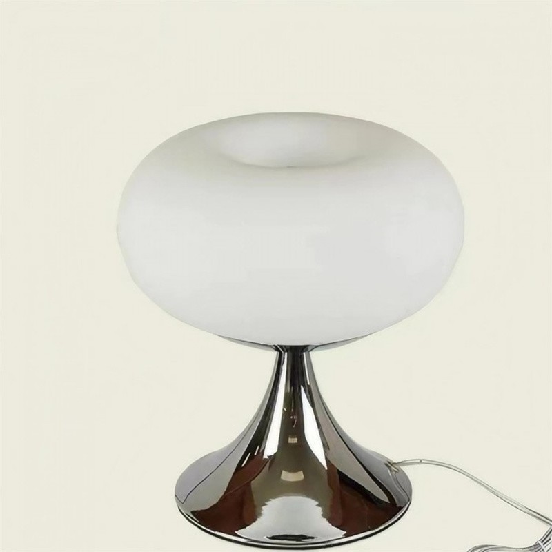 Bauhaus Apple Shaped Glass Led Table Lamp S137