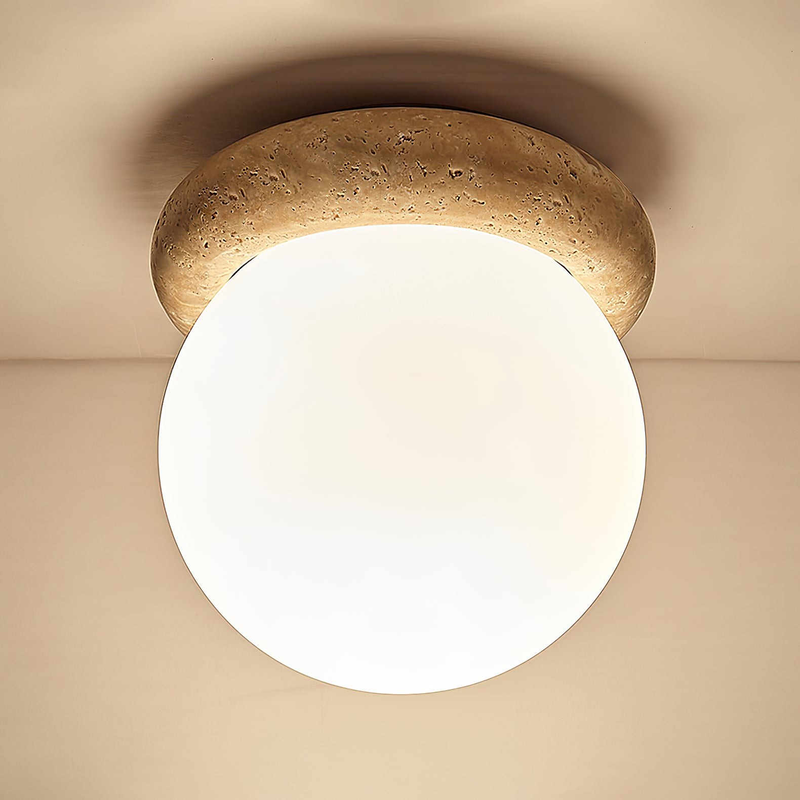 Marble Travertine Asteroid Ceiling Lamp M581