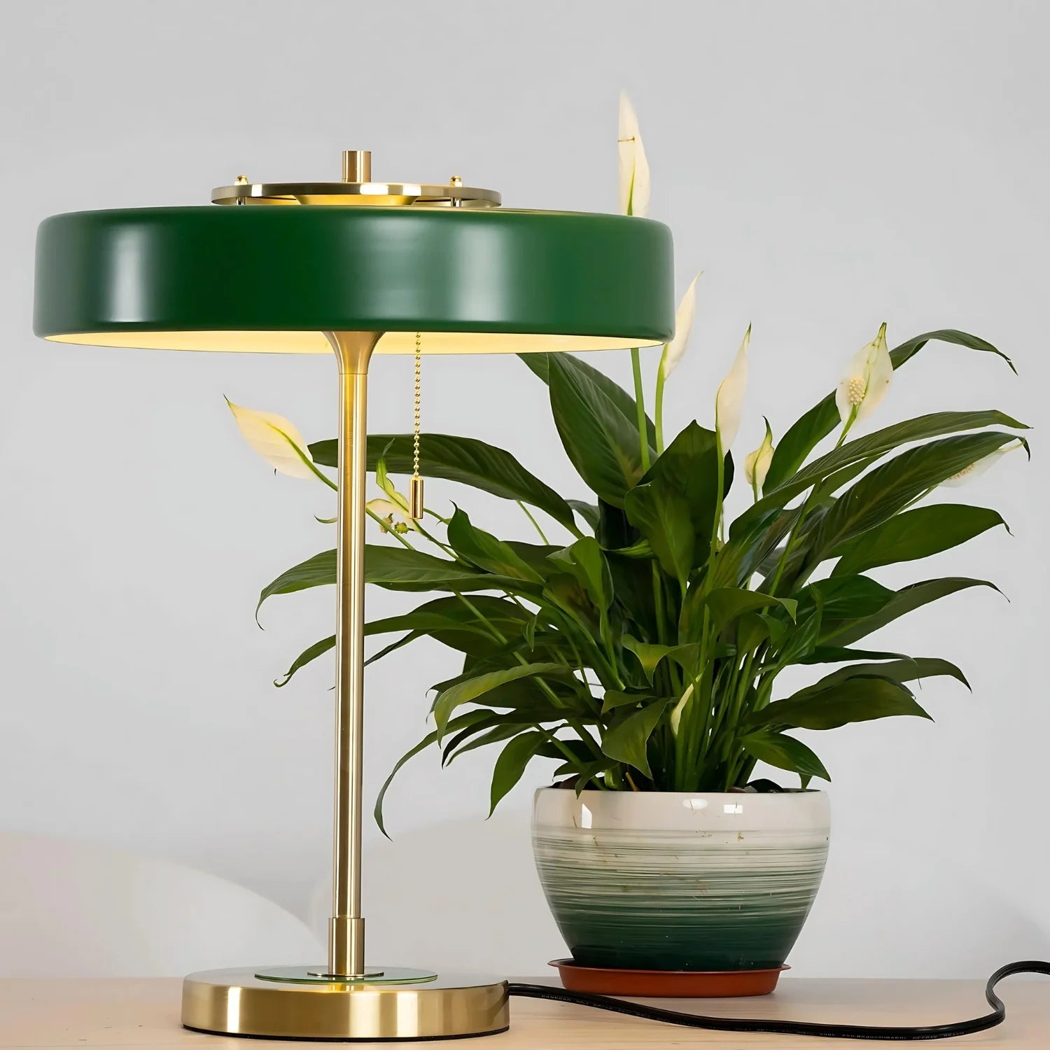 Radiant Tower of Light Minimalist Metal Table Lamp D803