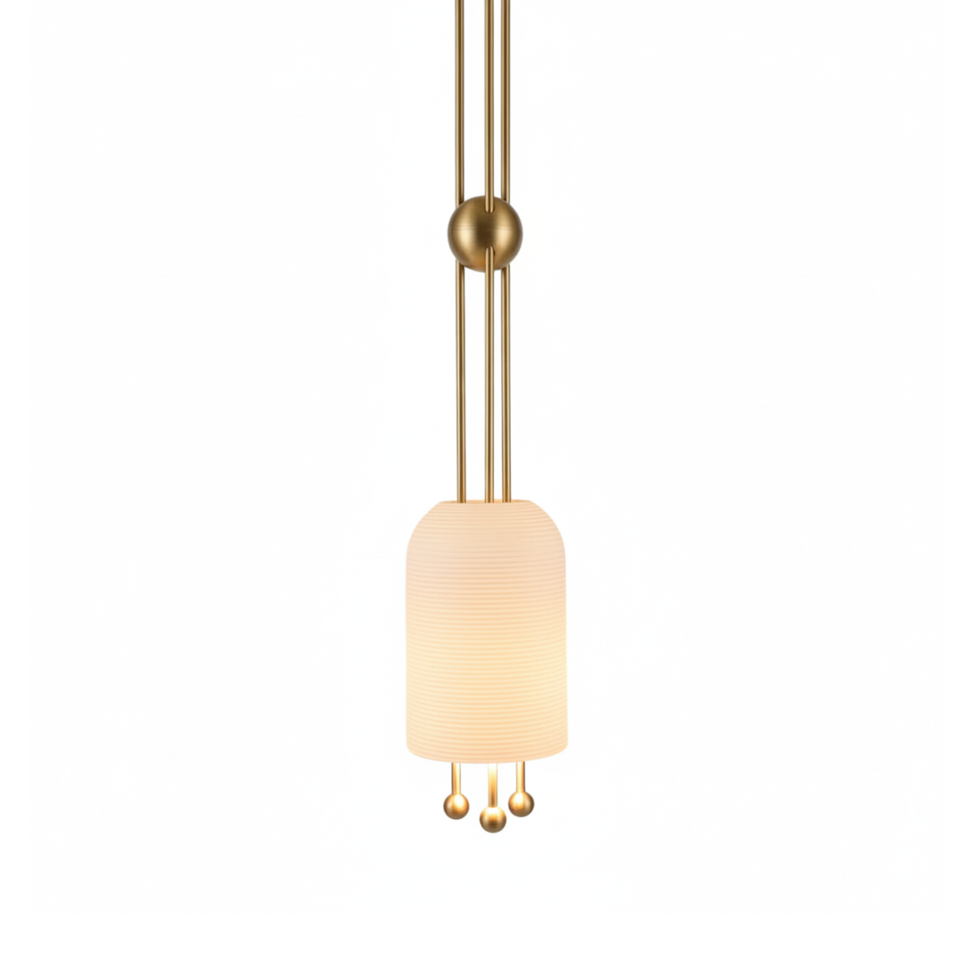 Lantern Glass Pendant Lamp D479