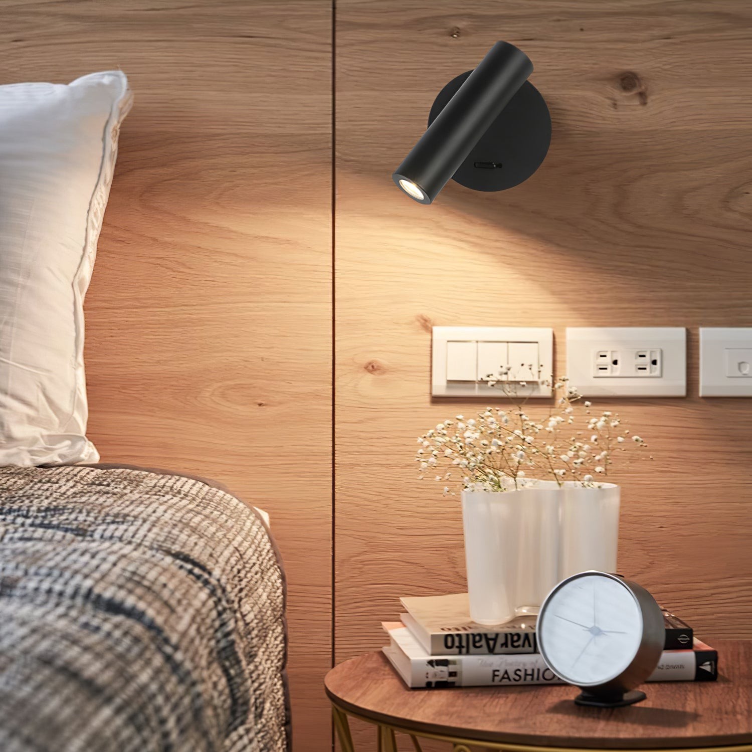 Simple Minimalist Reading LED Wall Lamp For Bedroom M435