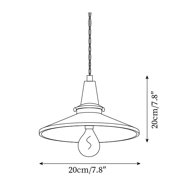 Nordic Brass Glass Pendant Lamp M286