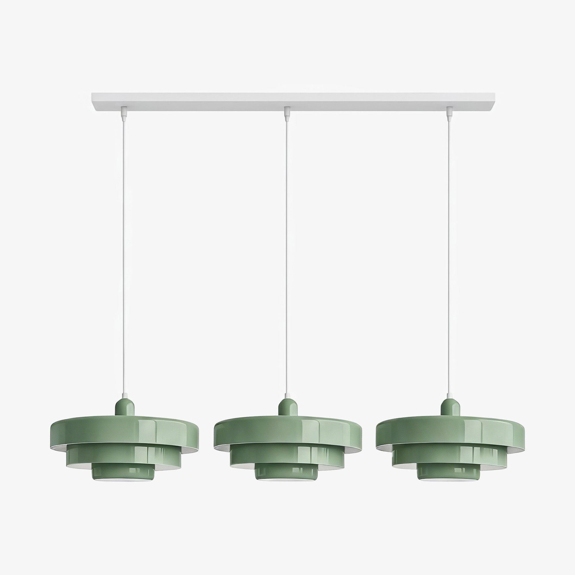 Triple Layer Disc Macaron Cake Pendant Light S90