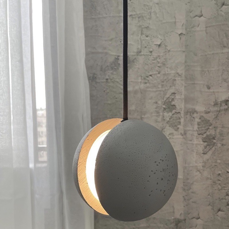 MARS Concrete Pendant Light For Living Room