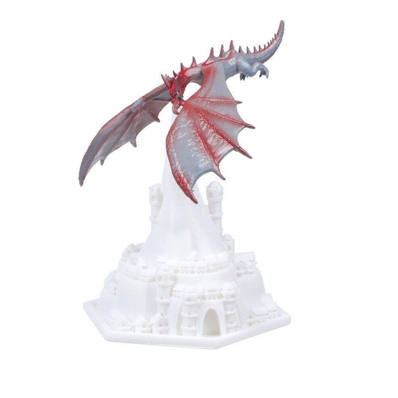 Creative 3D Printed Airplane Fire Dragon Table Lamp M99