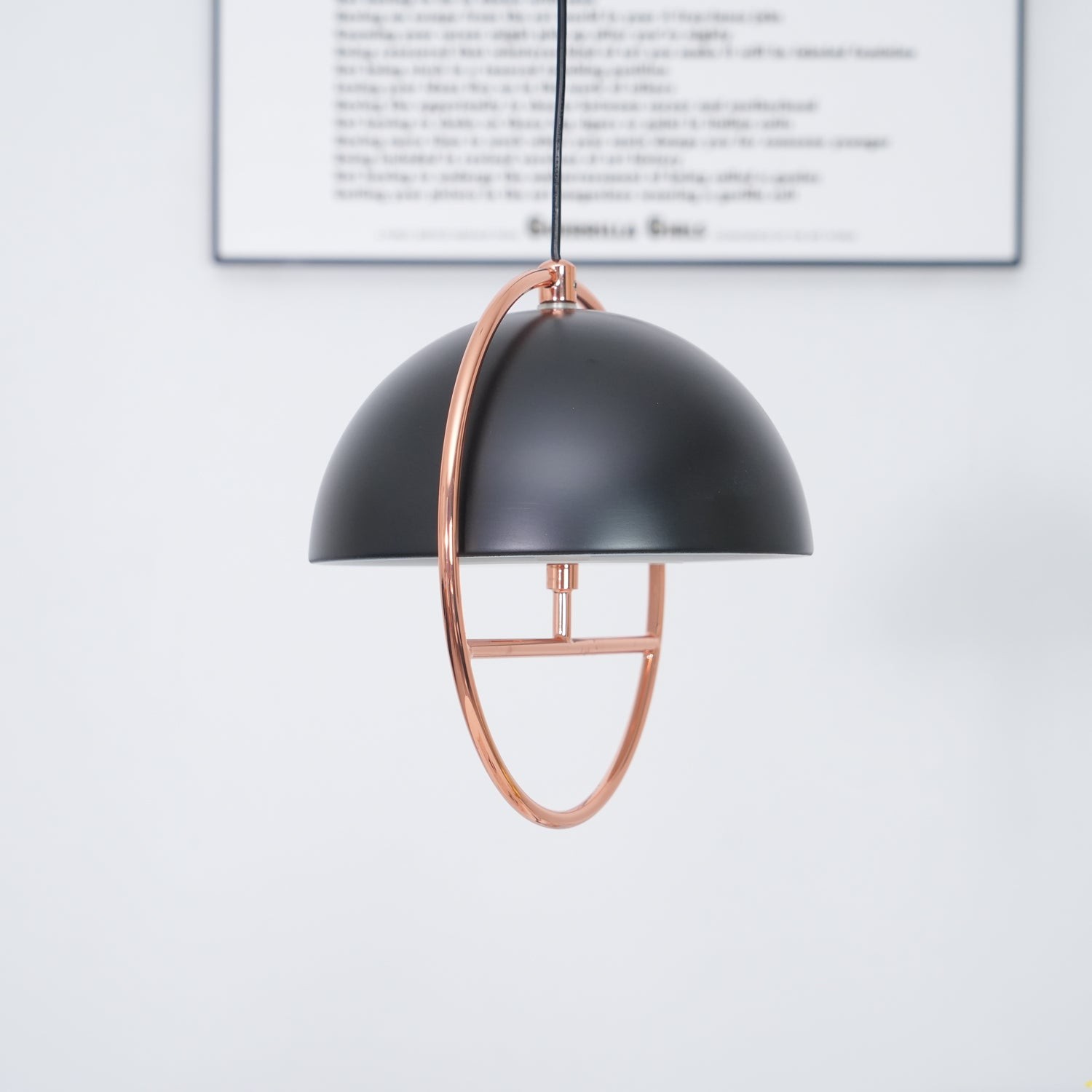 Nordic Hemispherical Ring Metal Pendant Lamp M551
