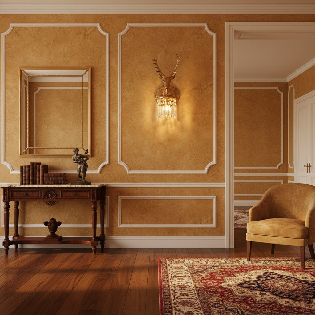 Antler Crystal Wall Lamp D740