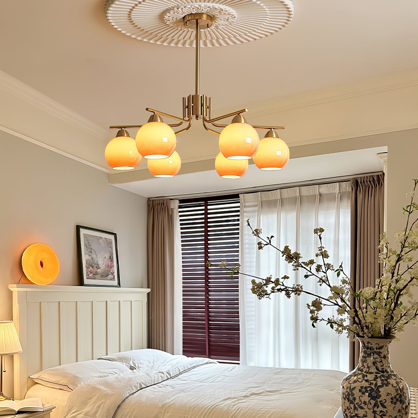 Creative Caramel Spherical Pendant Lamp M569